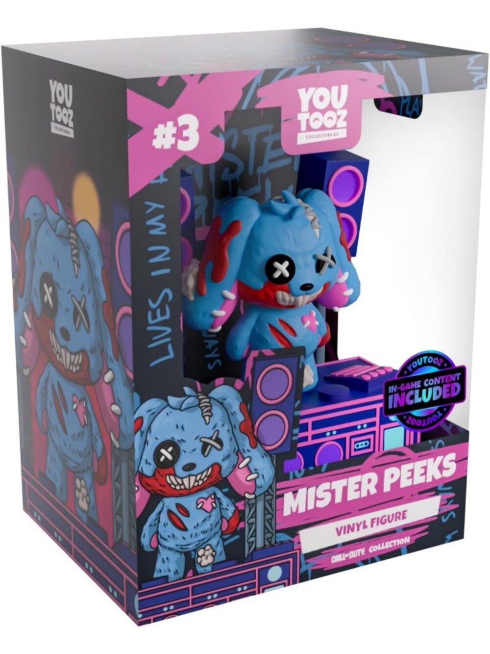 Call of Duty Mister Peeks Vinyl Figure #3 | Collectible Gaming Toy | Fun Gift
